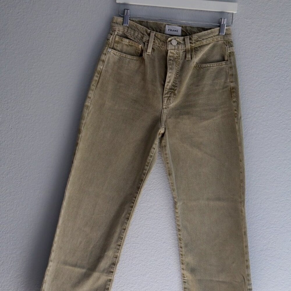 FRAME Green Jeans